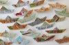 bootjes broches van zee kaarten